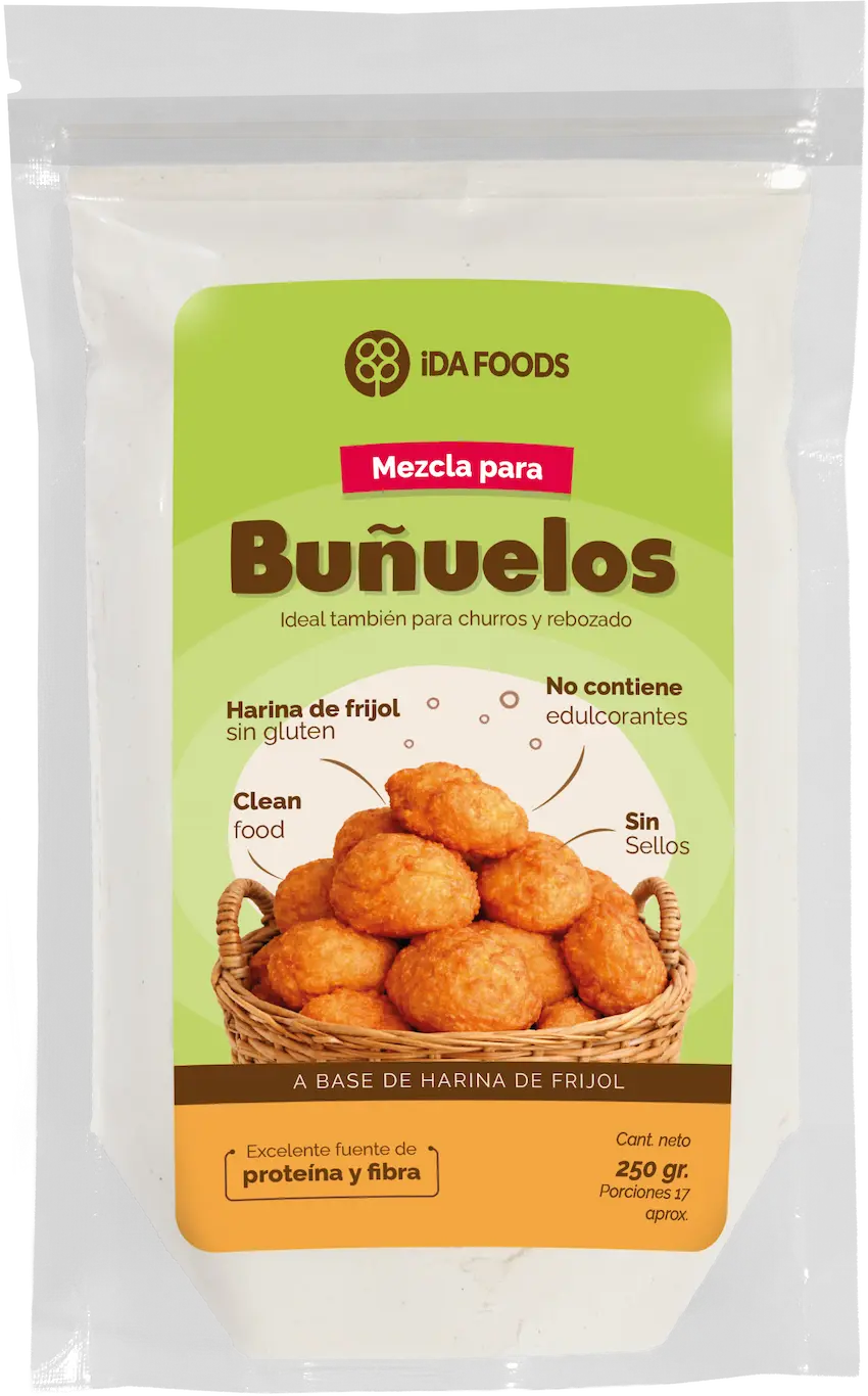 Mezcla para buñuelos de Frijol