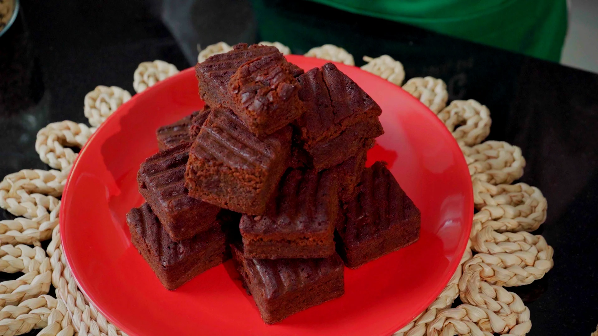 Brownie proteico